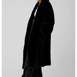 ALO Yoga Black Teddy Jacket